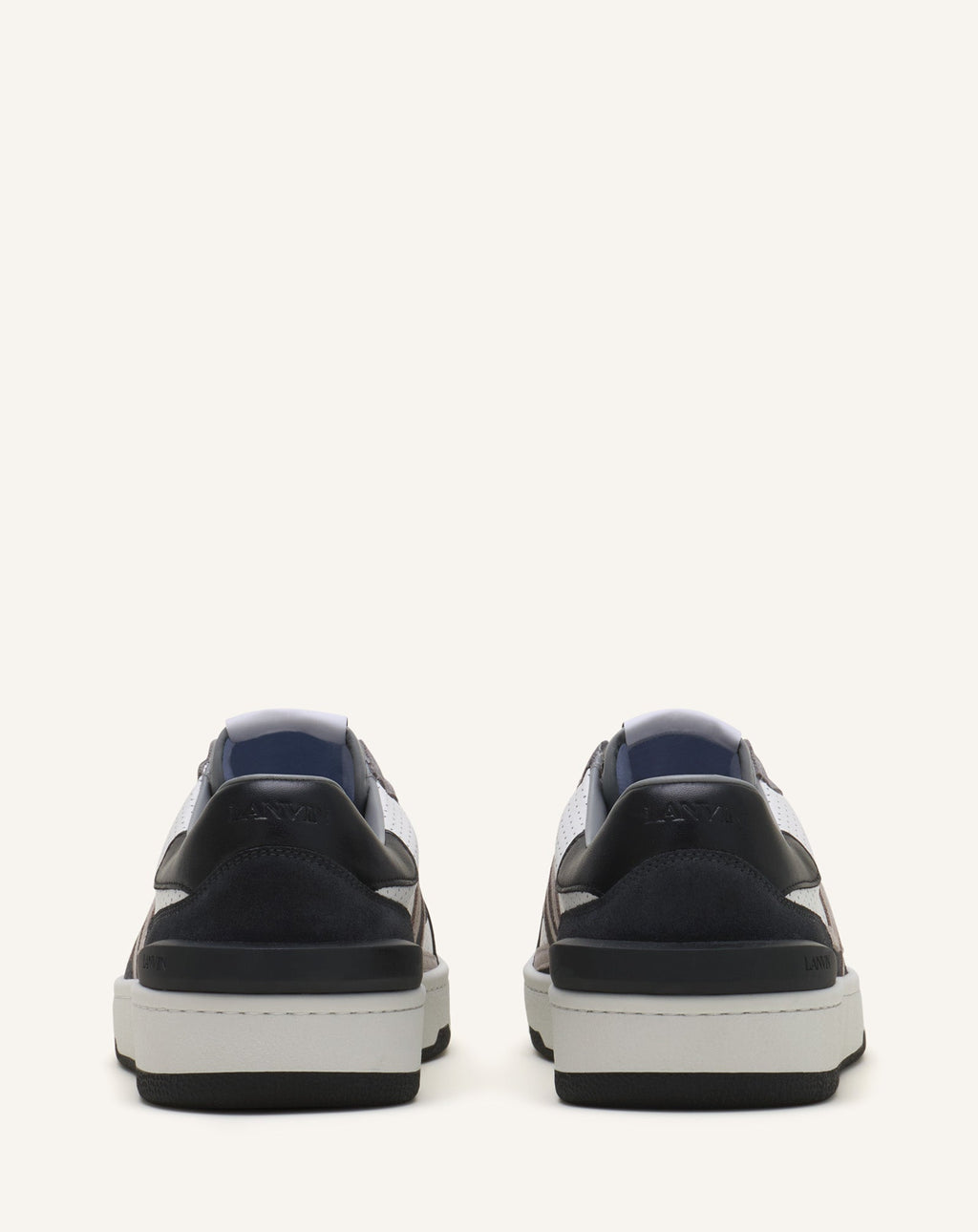 CLAY SNEAKERS IN PERFORATED LEATHER AND SUEDE