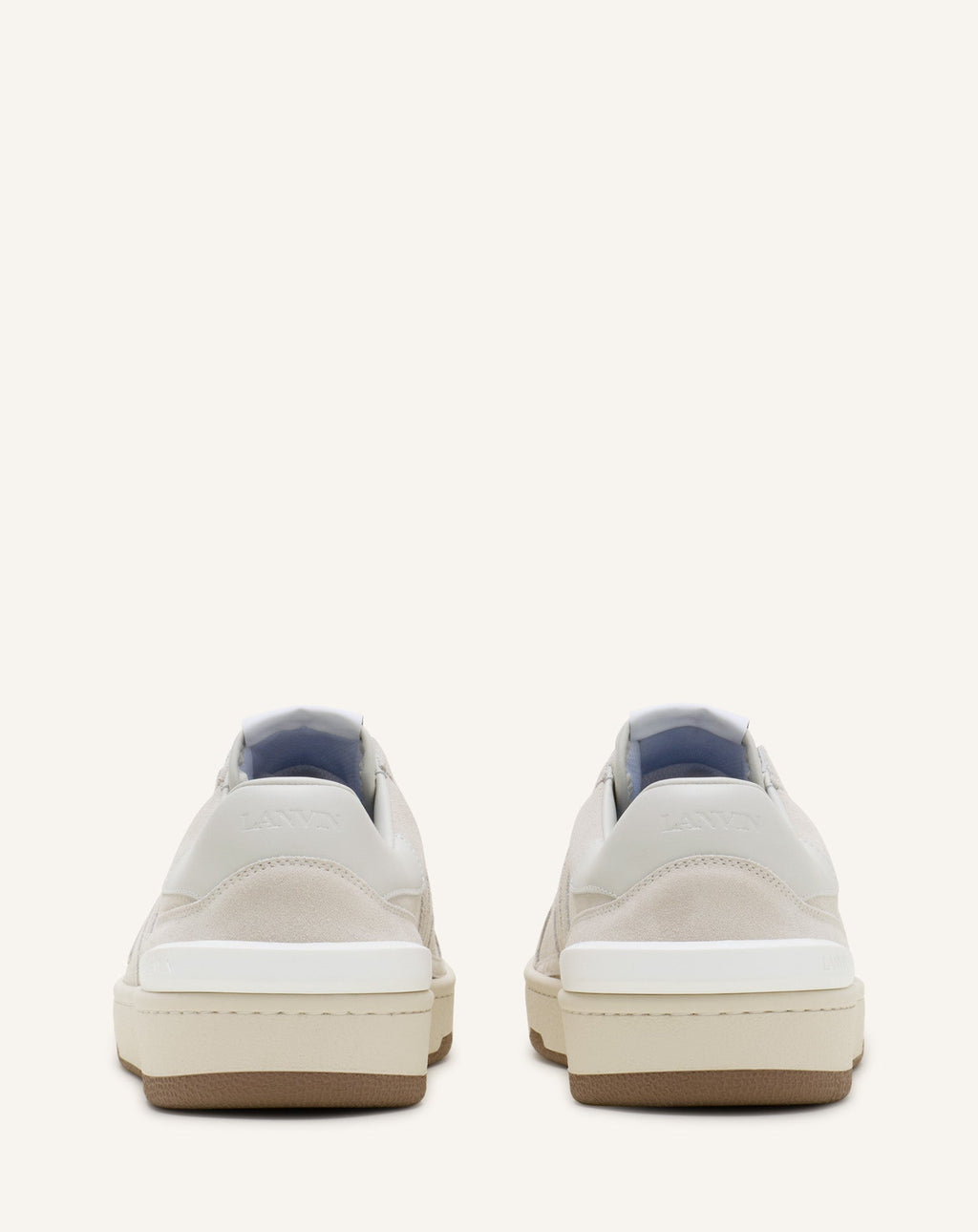 CLAY SNEAKERS IN MESH AND LEATHER