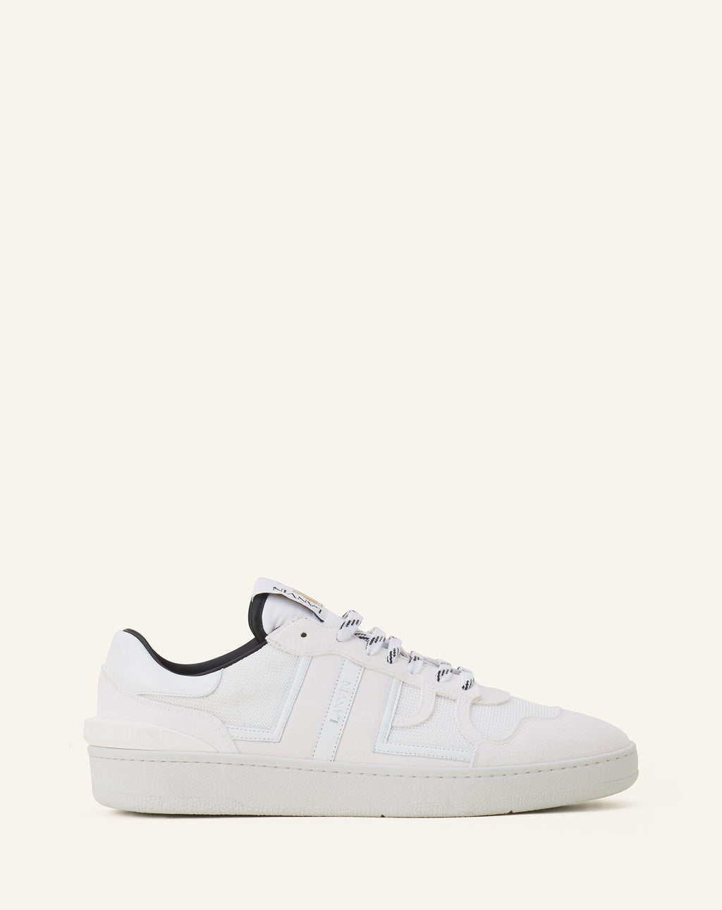 CLAY SNEAKERS IN MESH AND LEATHER