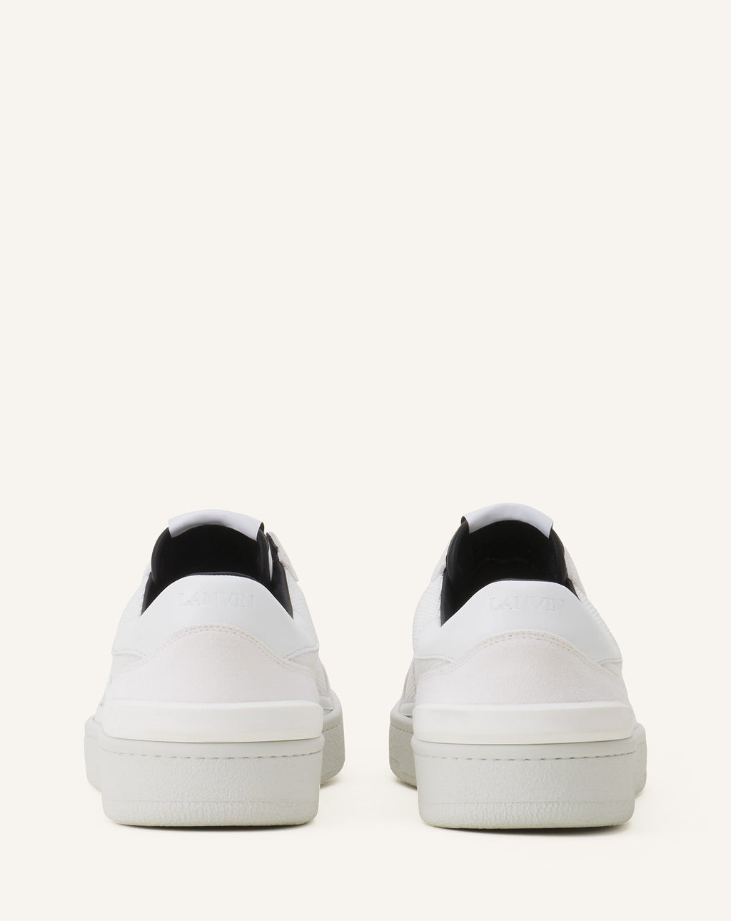 CLAY SNEAKERS IN MESH AND LEATHER