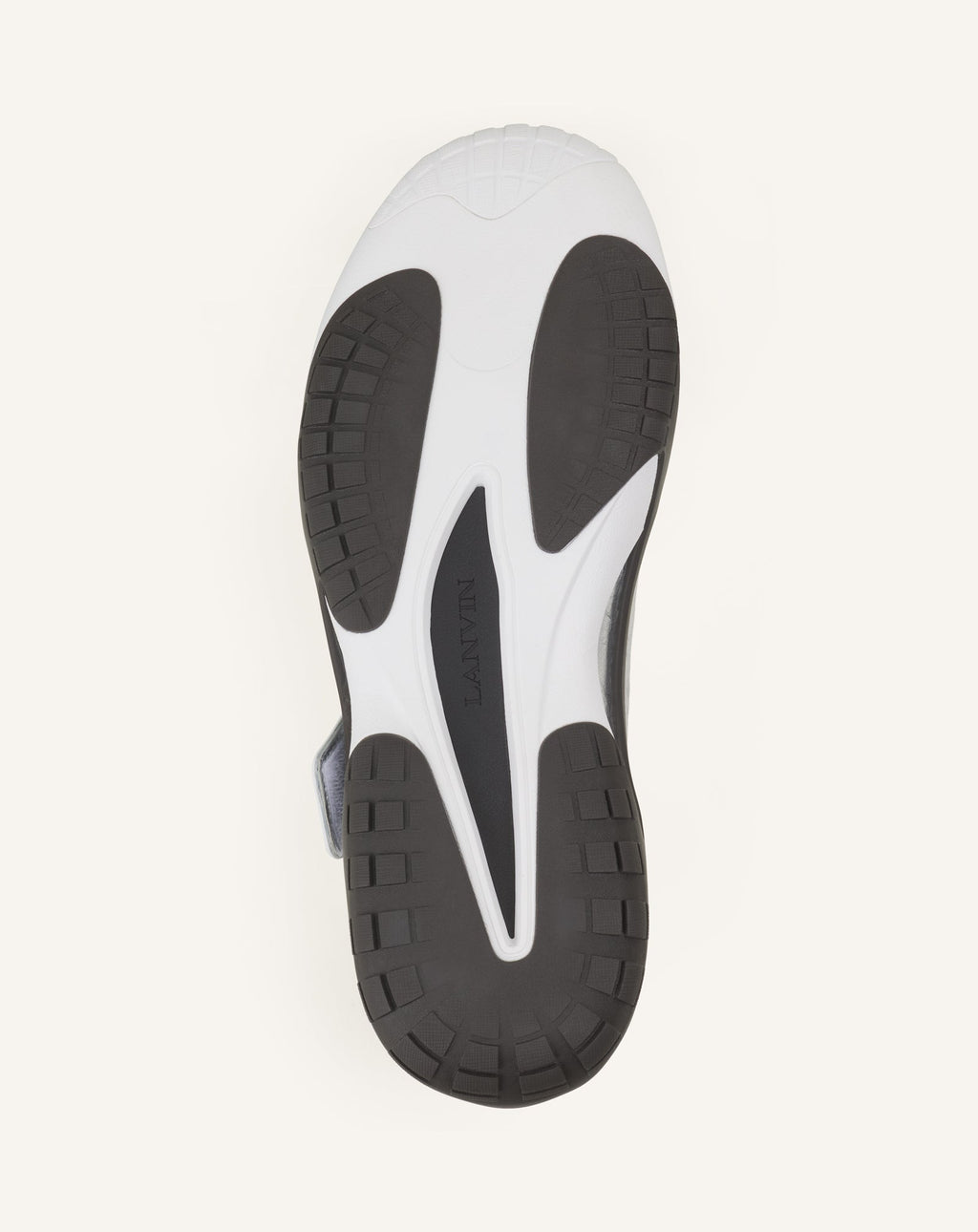 LNV1 SNEAKERS IN CRINKLED METALLIC LEATHER