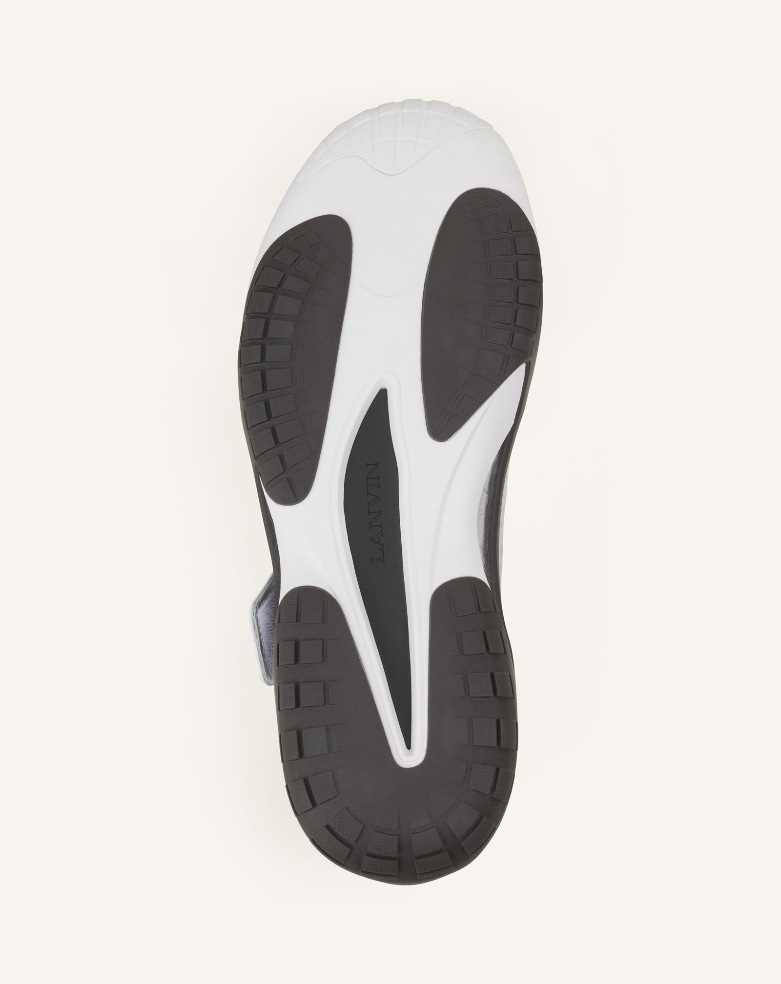 LNV1 SNEAKERS IN CRINKLED METALLIC LEATHER