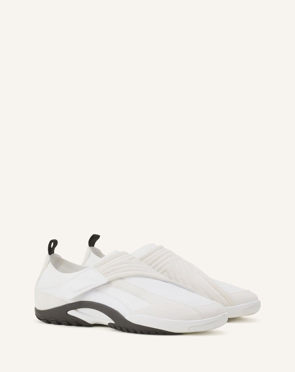 LNV1 SNEAKERS IN KNIT AND SUEDE
