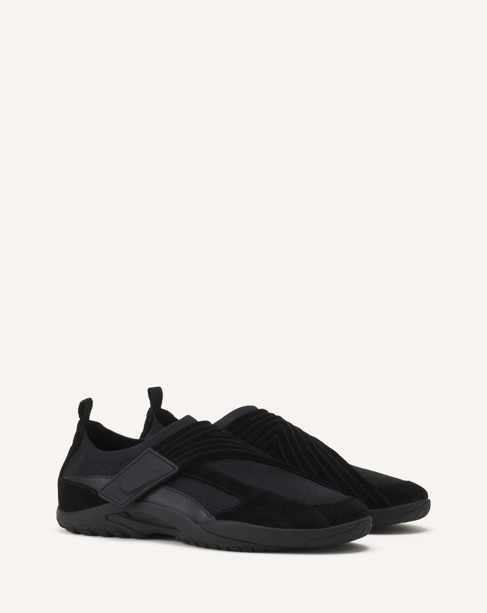 LNV1 SNEAKERS IN KNIT AND SUEDE