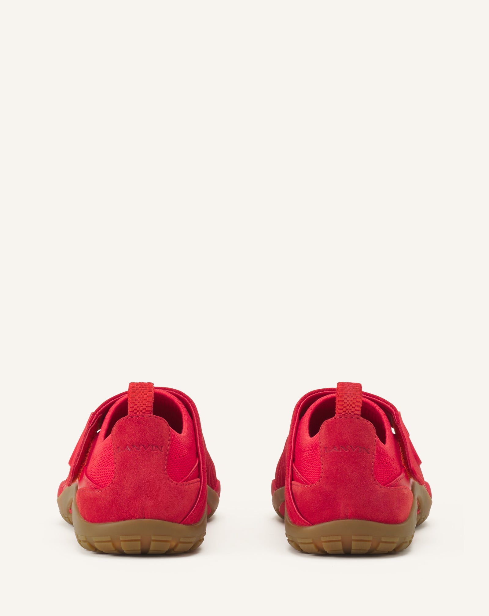 LNV1 SNEAKERS IN KNIT AND SUEDE