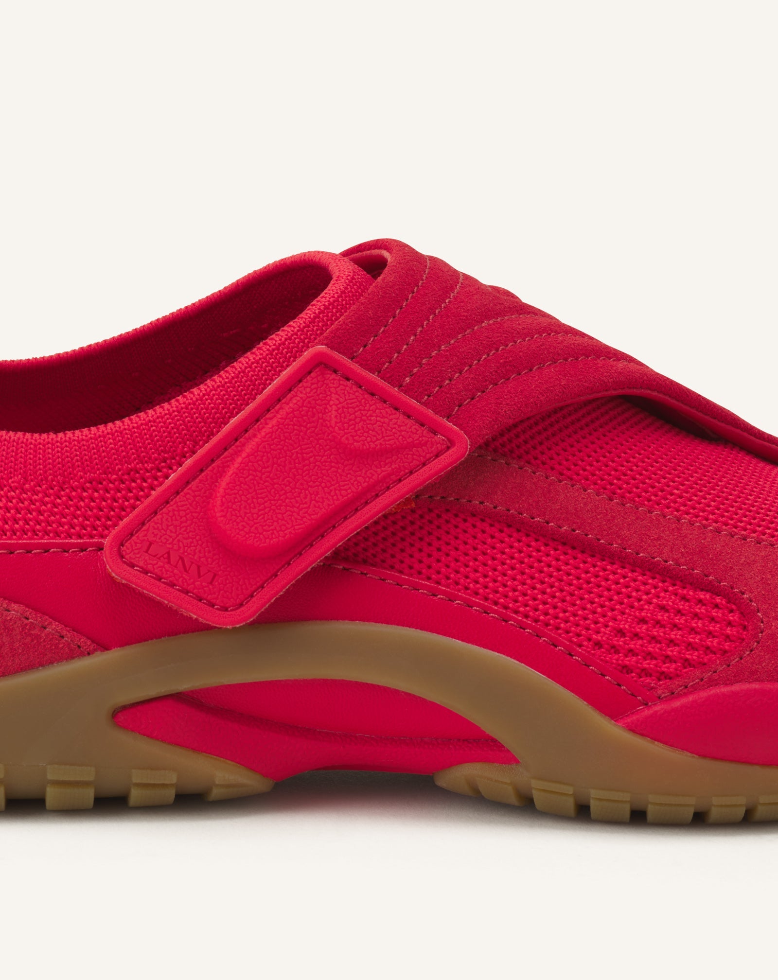 LNV1 SNEAKERS IN KNIT AND SUEDE