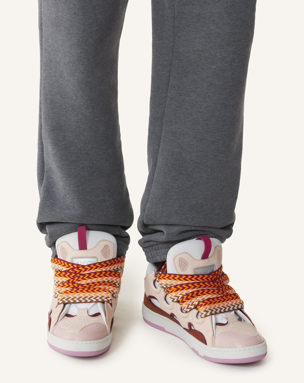 CURB SNEAKERS IN LEATHER