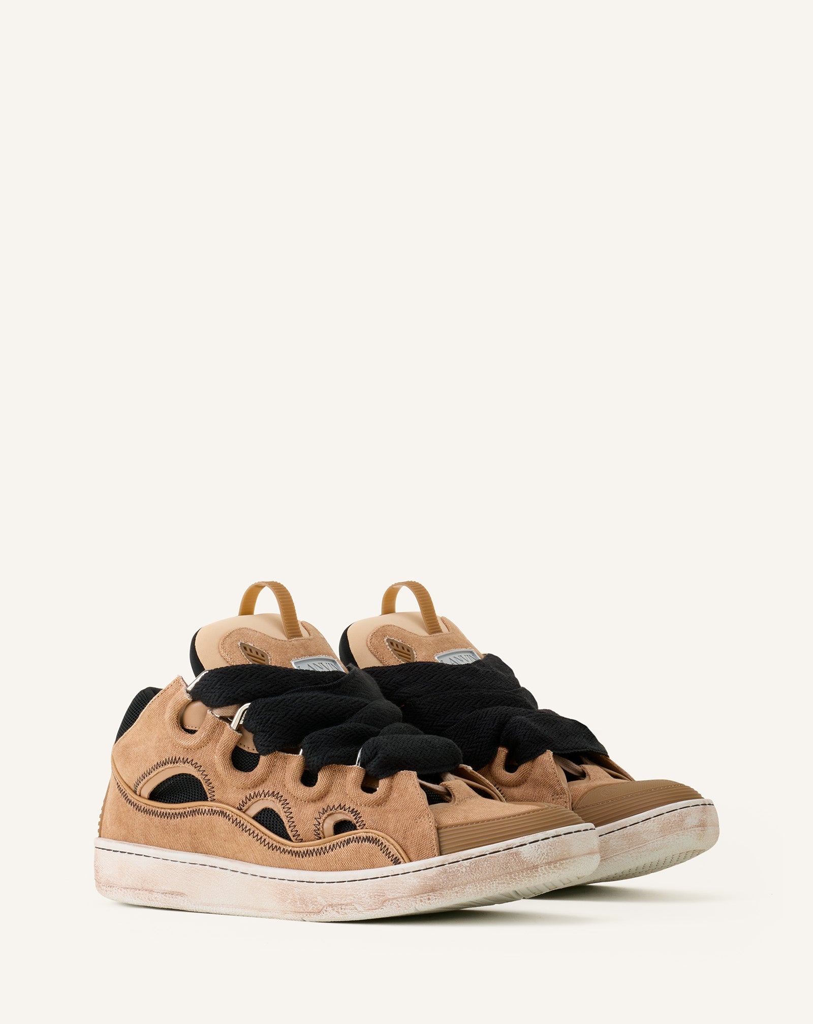 CURB SNEAKERS IN CANVAS