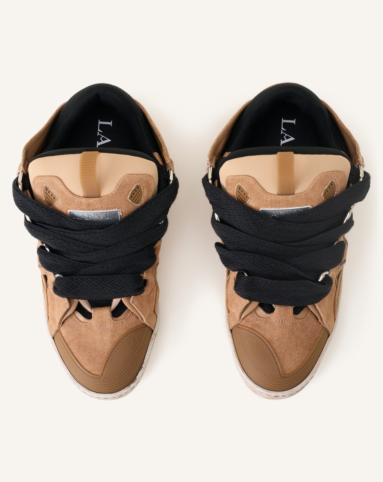 CURB SNEAKERS IN CANVAS
