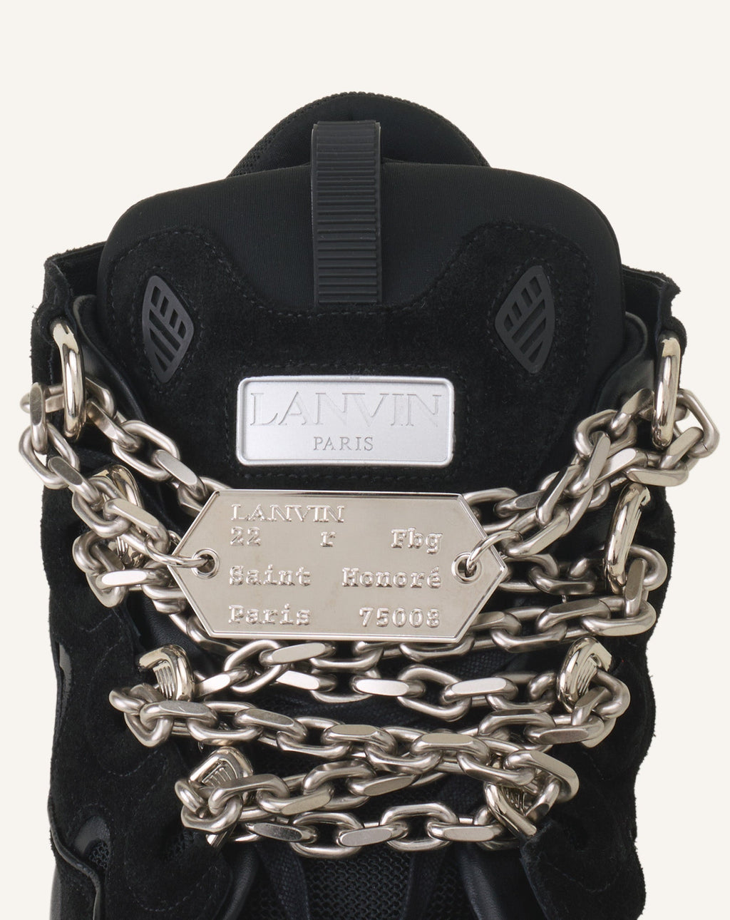 CURB SNEAKERS ID CHAIN IN SUEDE
