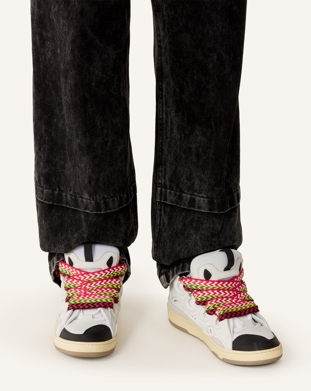 CURB SNEAKERS IN LEATHER