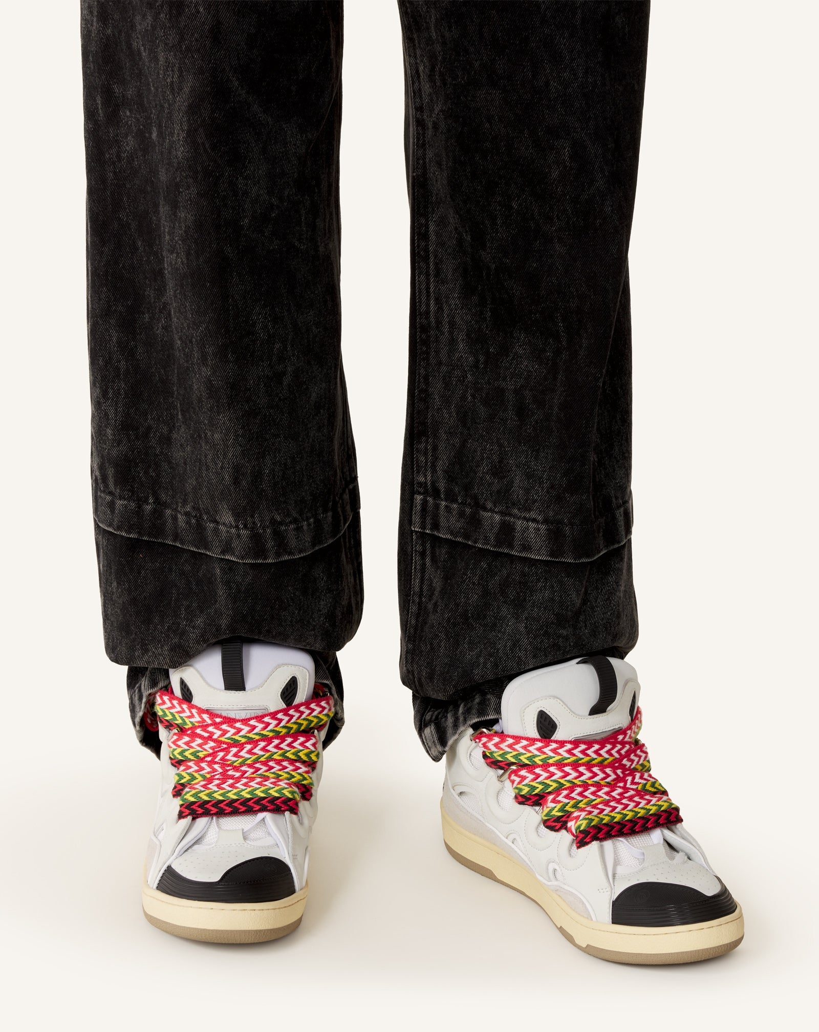 CURB SNEAKERS IN LEATHER
