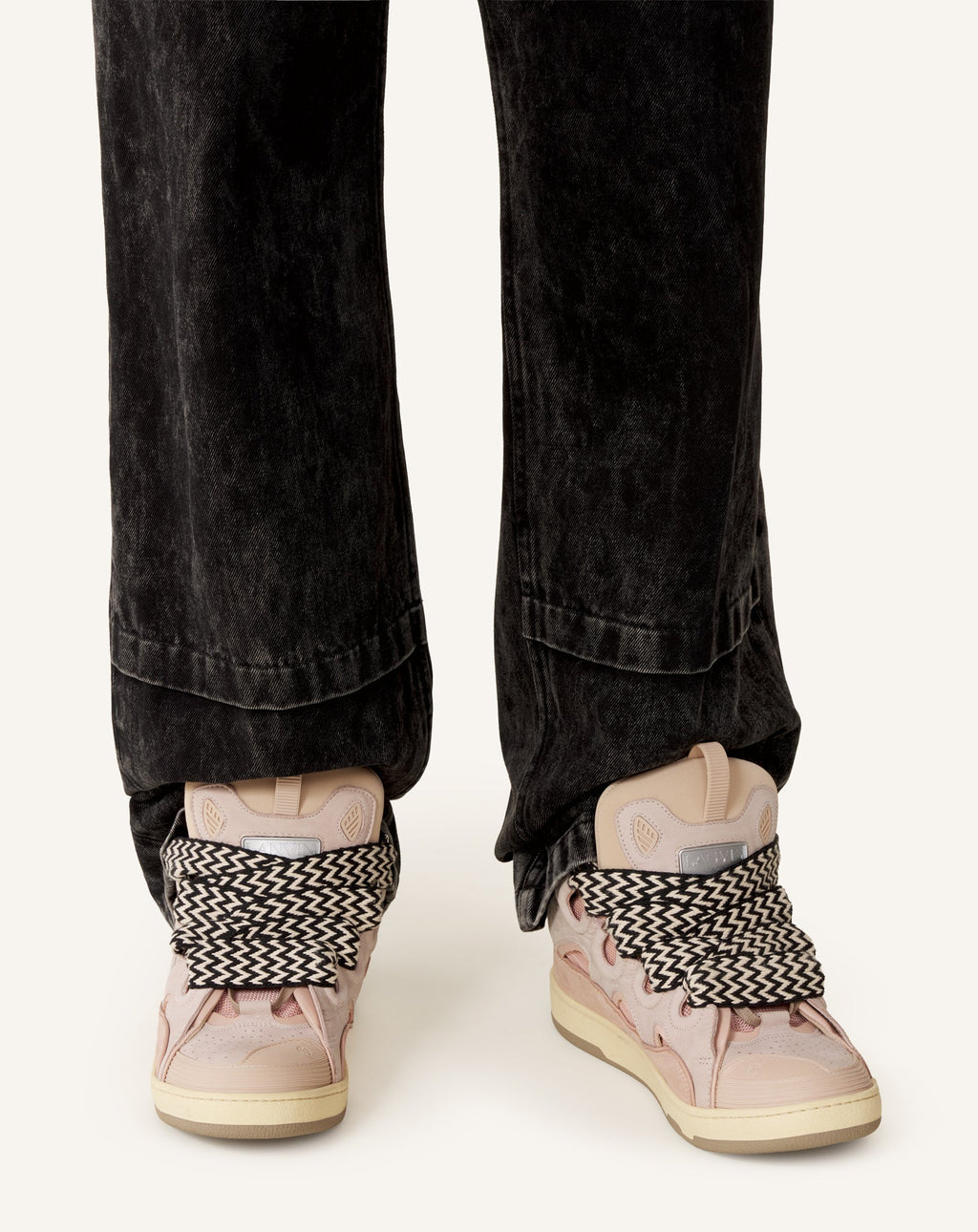 CURB SNEAKERS IN LEATHER
