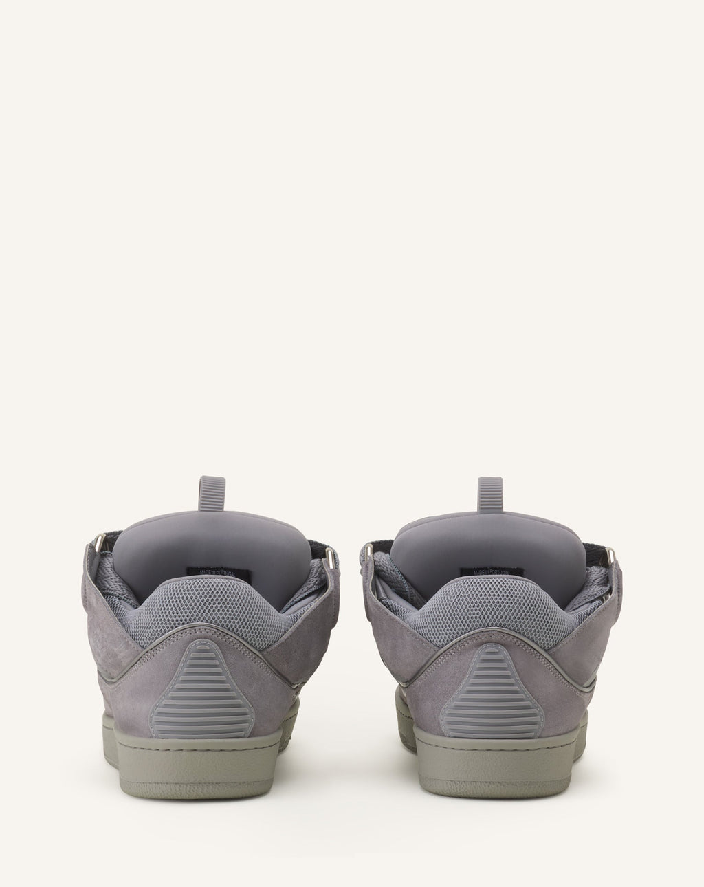 CURB SNEAKERS IN MONOCHROME SUEDE