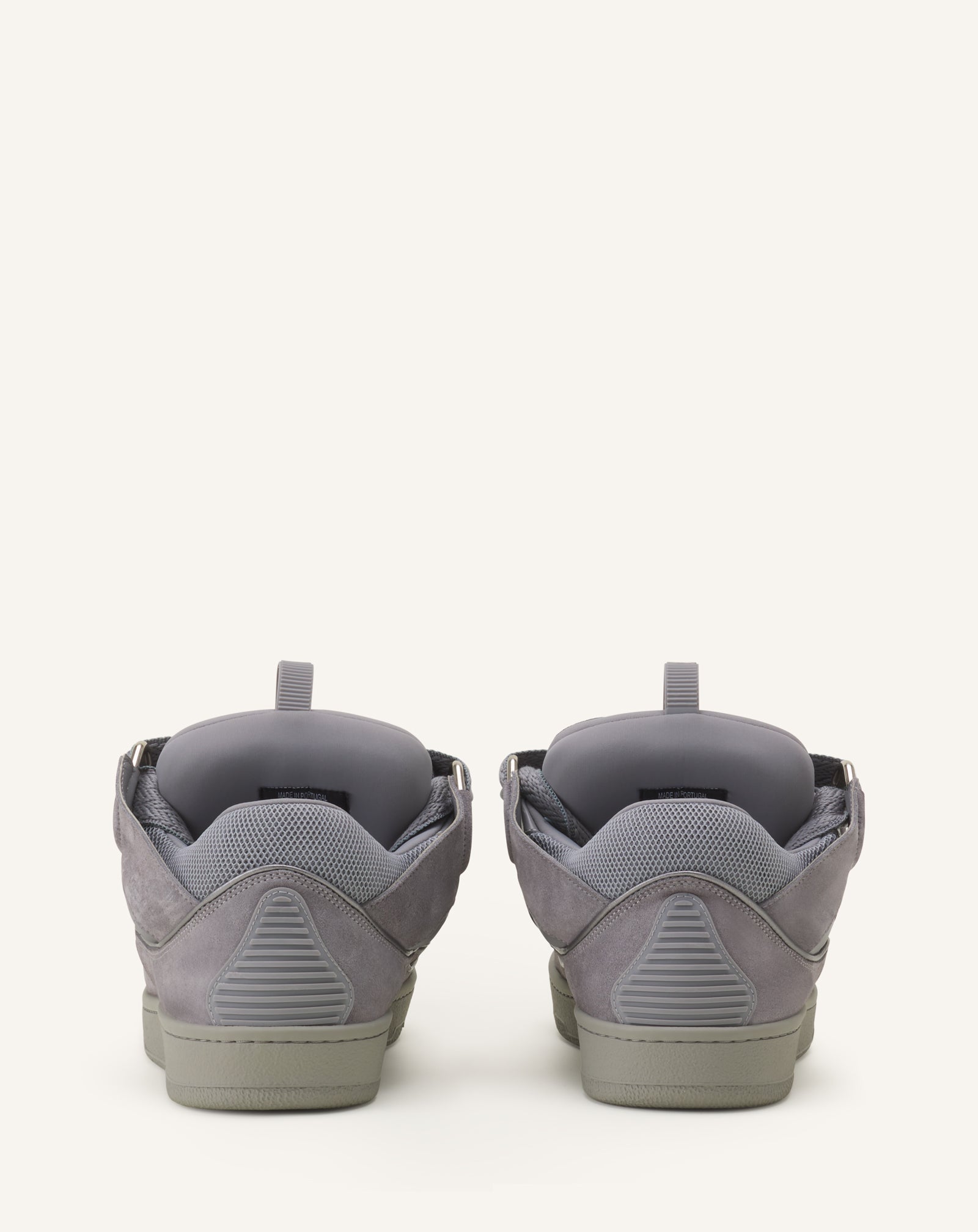 CURB SNEAKERS IN MONOCHROME SUEDE