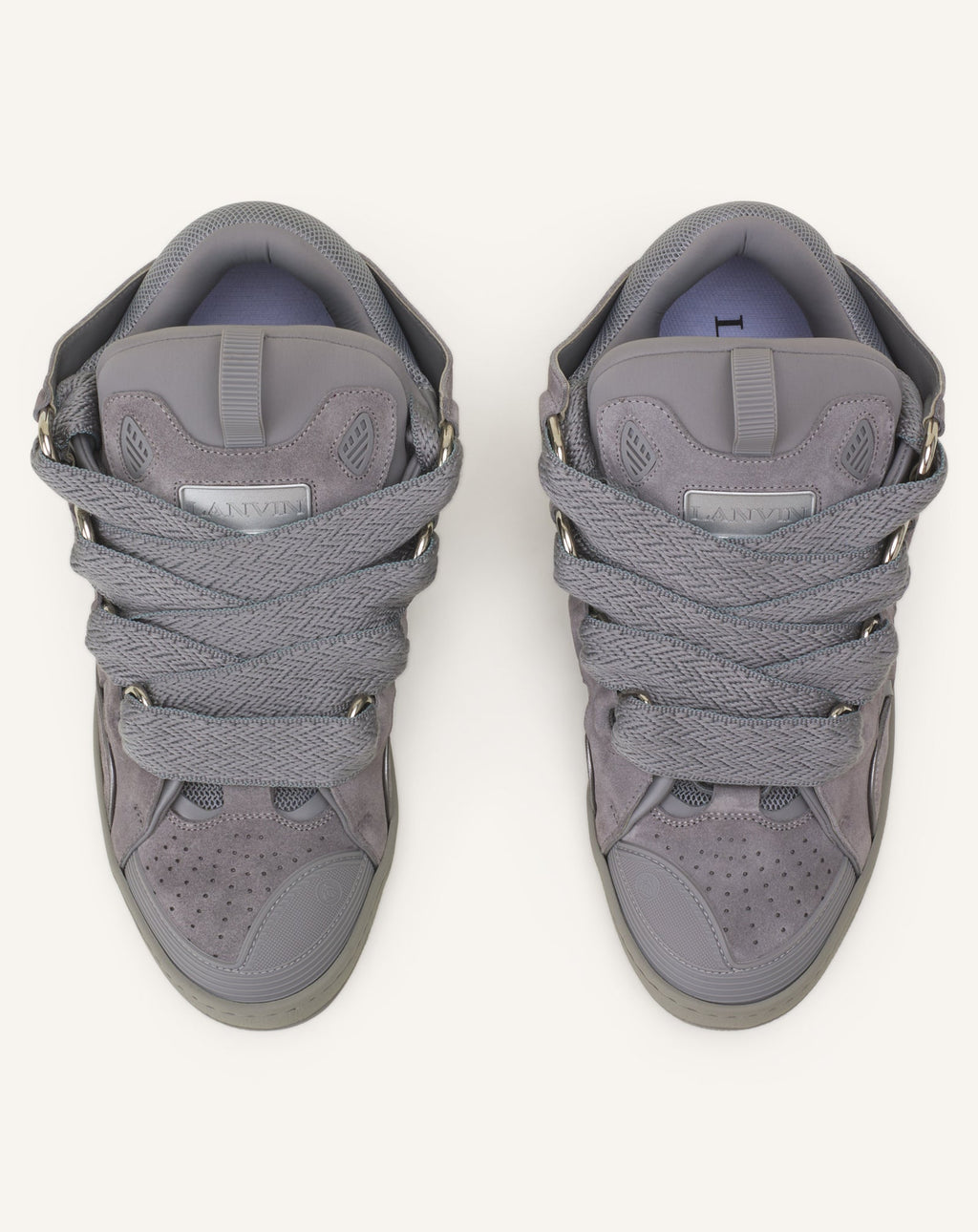 CURB SNEAKERS IN MONOCHROME SUEDE