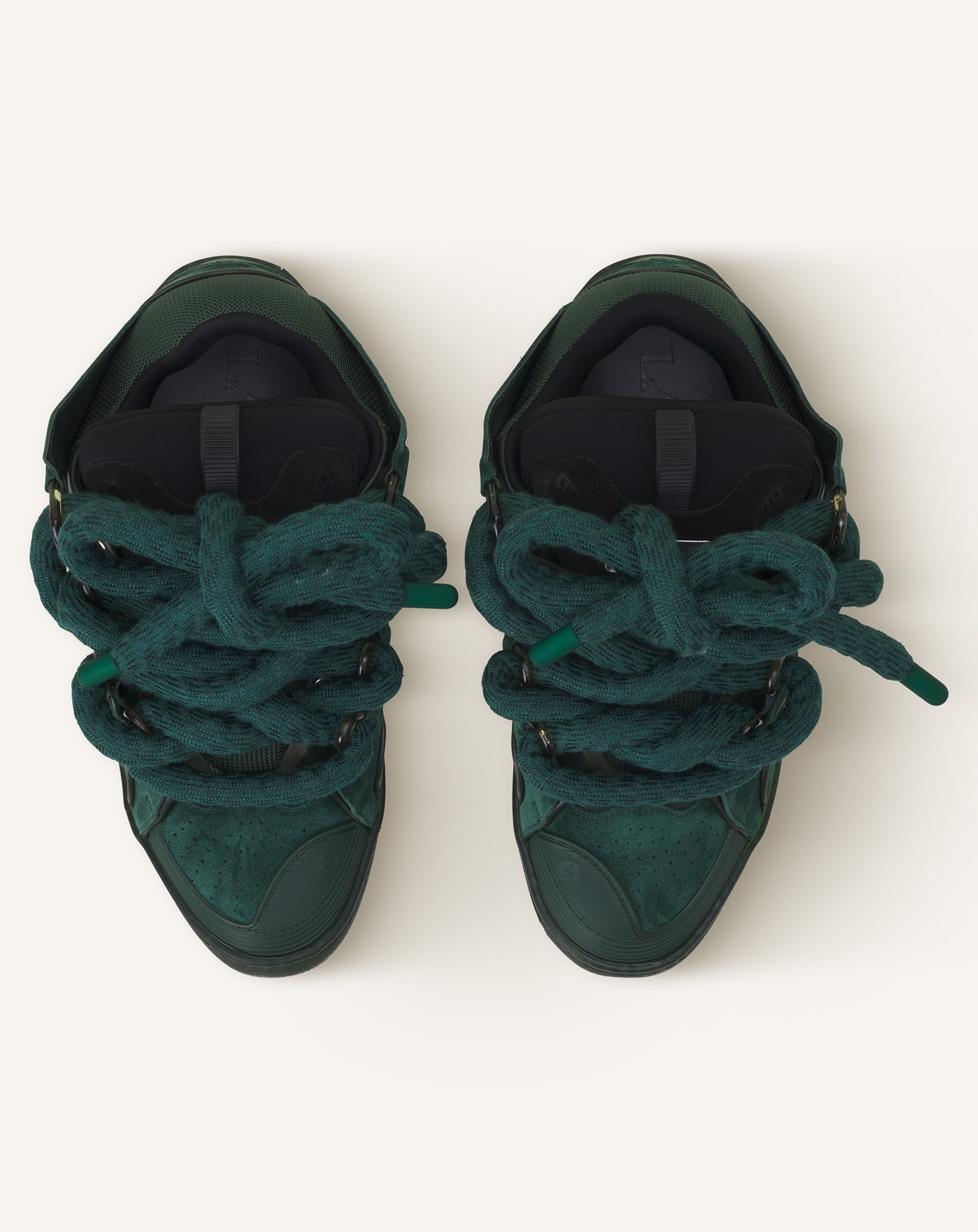 CURB SNAKE SNEAKERS IN LEATHER