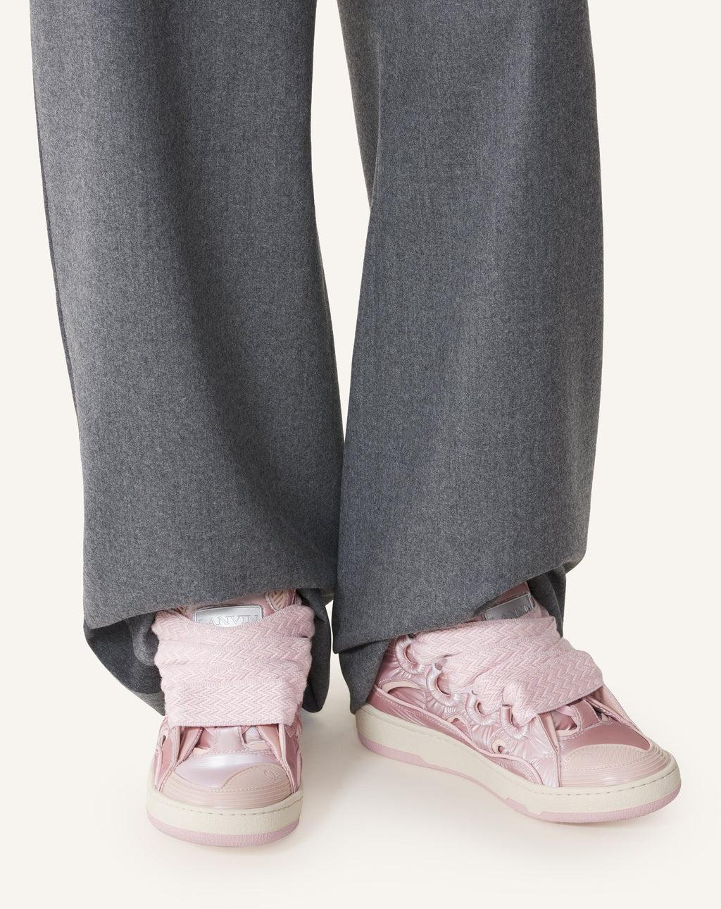 CURB SNEAKERS IN NYLON