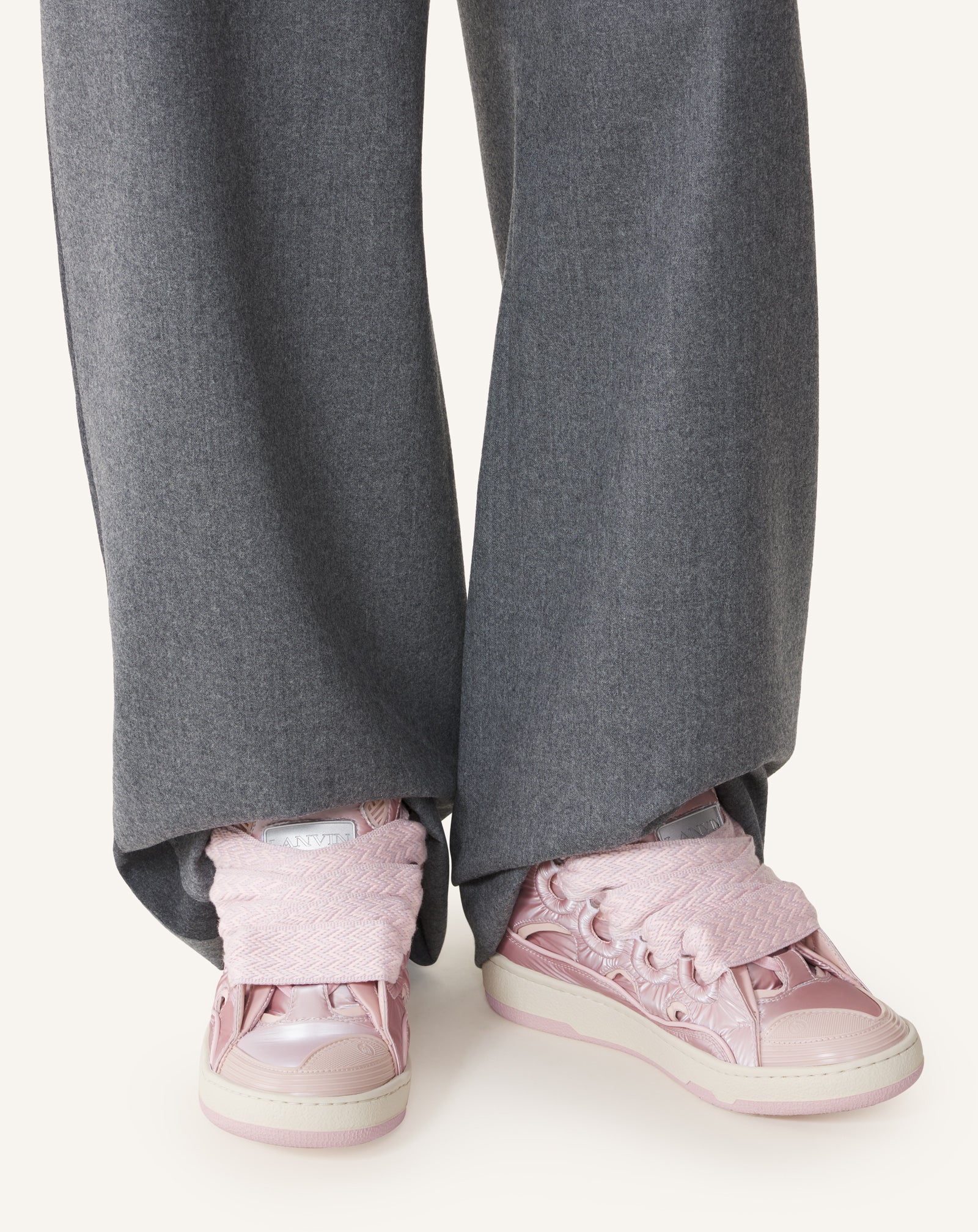 CURB SNEAKERS IN NYLON
