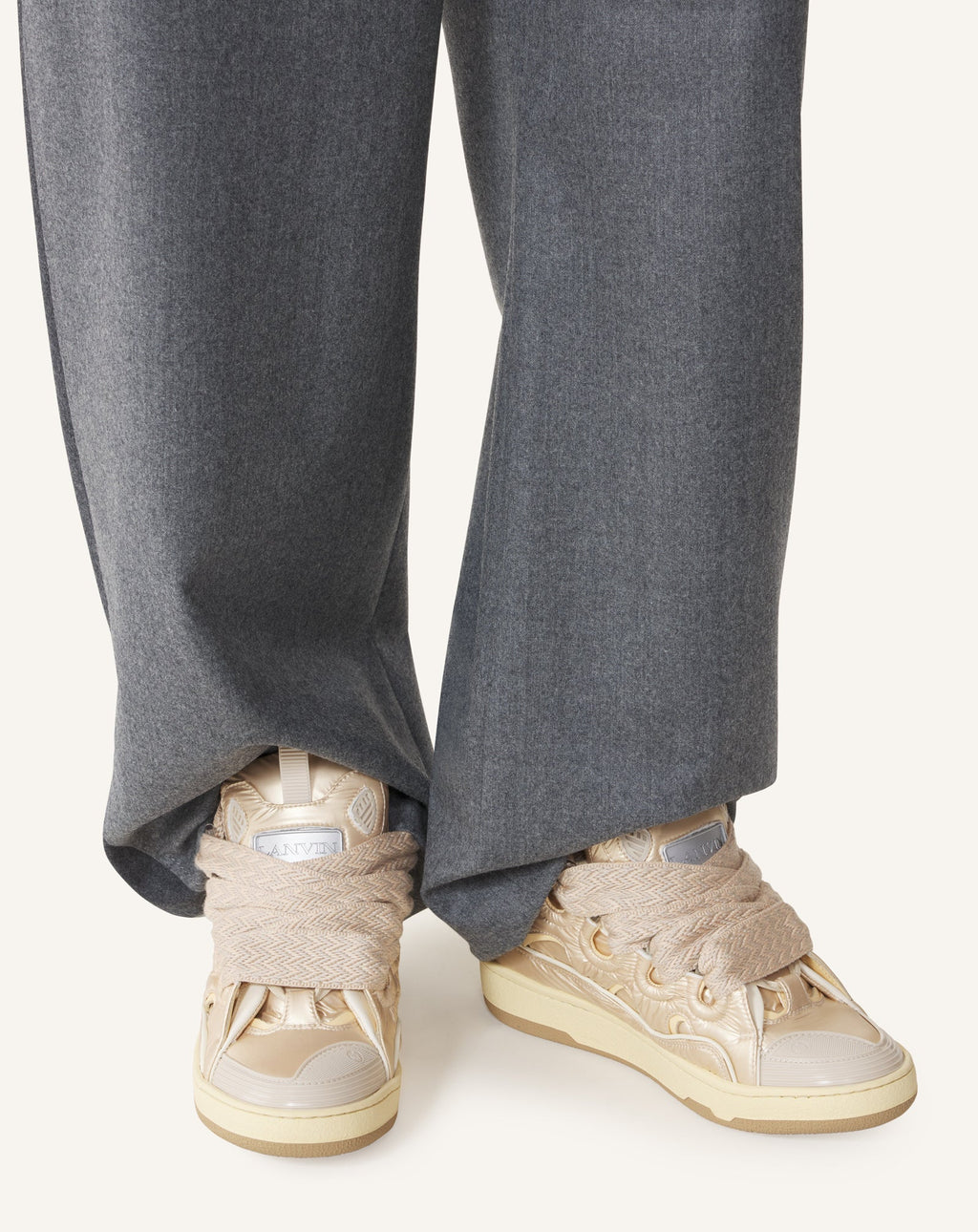 CURB SNEAKERS IN NYLON