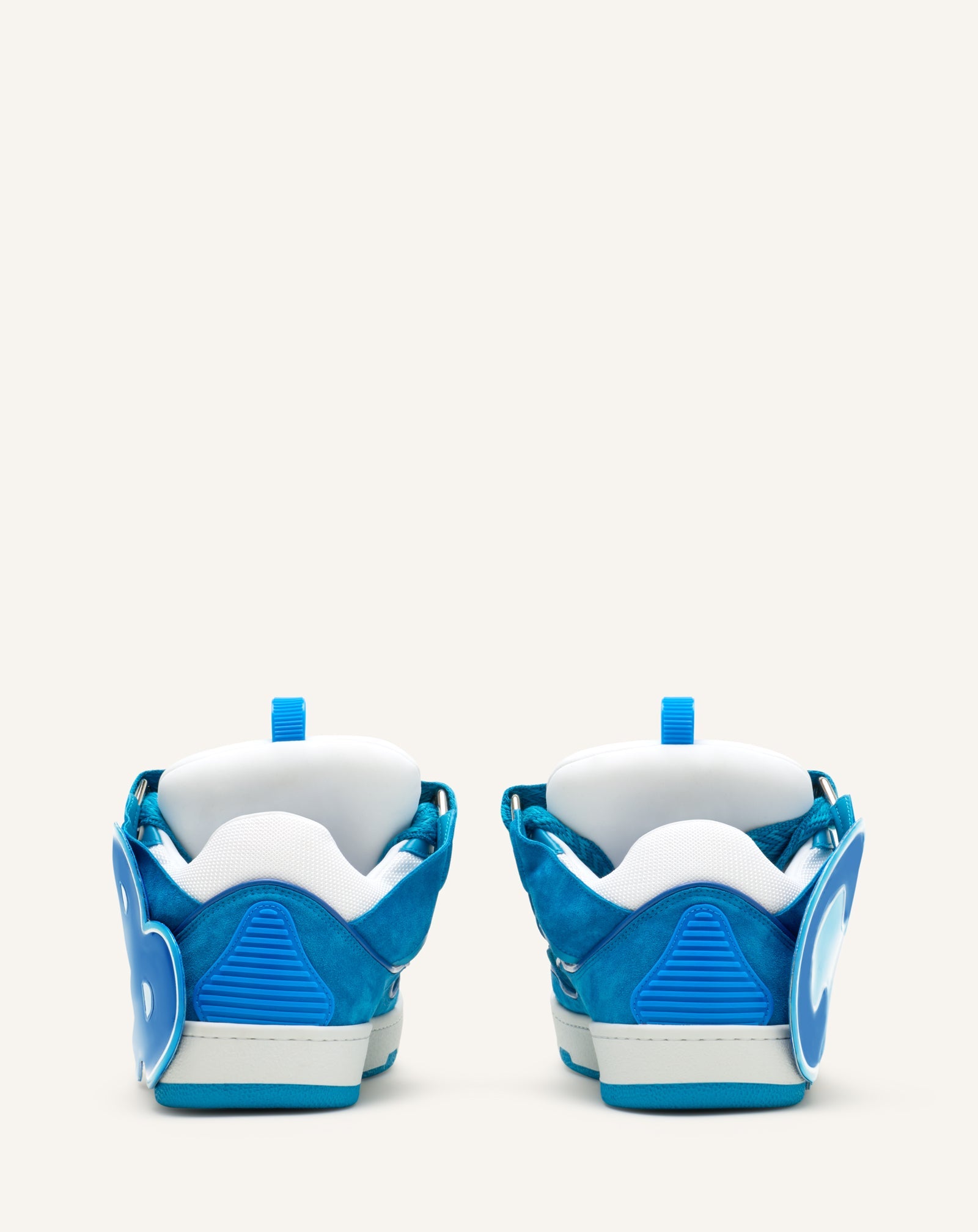 CURB PATCH  SNEAKERS IN LEATHER