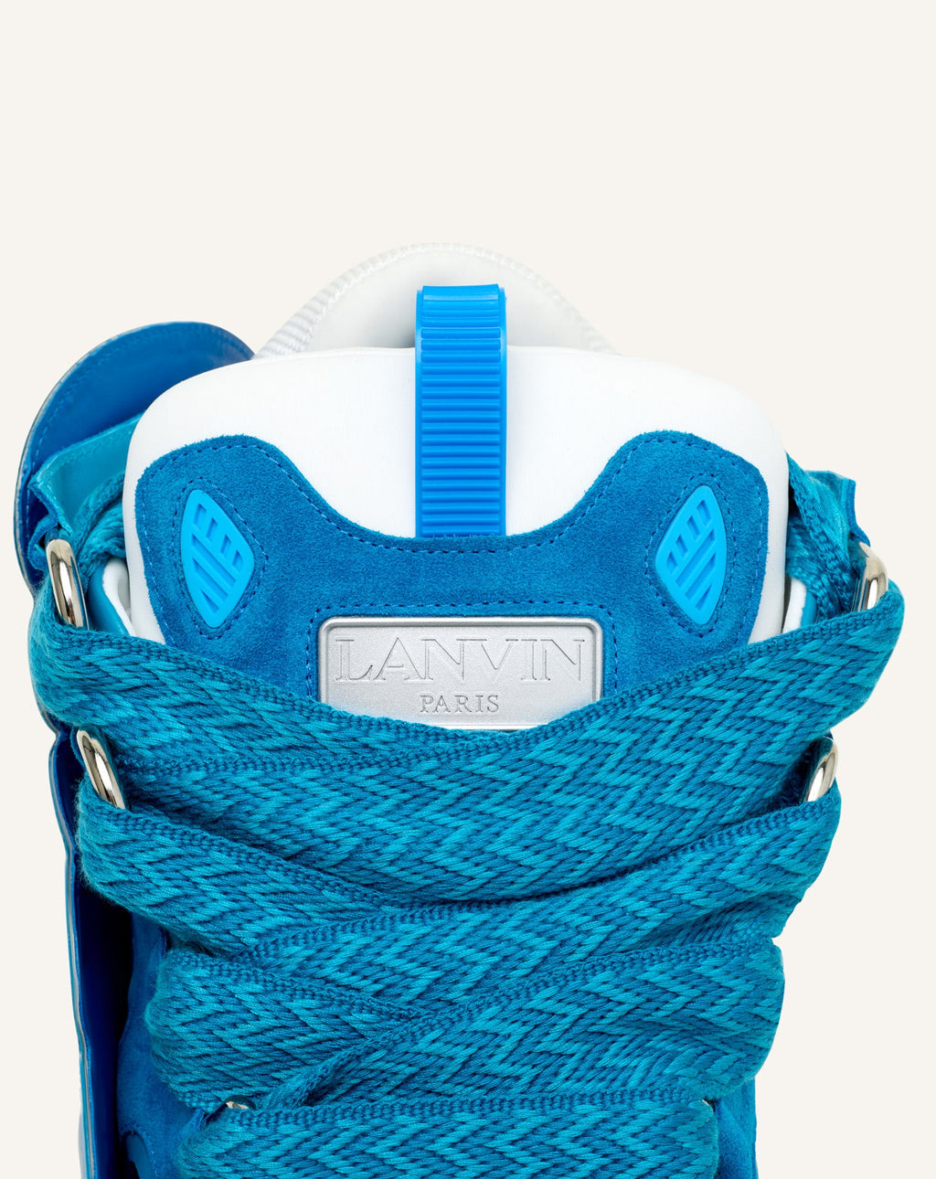 CURB PATCH  SNEAKERS IN LEATHER