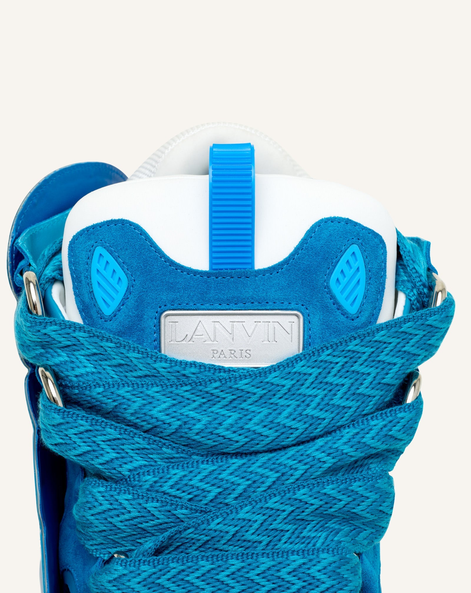 CURB PATCH  SNEAKERS IN LEATHER