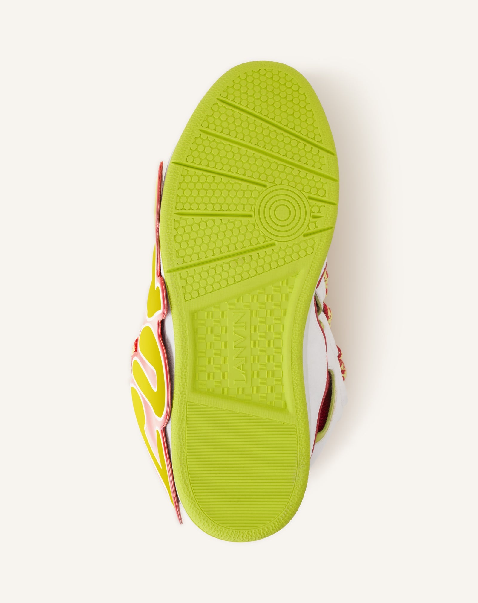 CURB PATCH  SNEAKERS IN LEATHER
