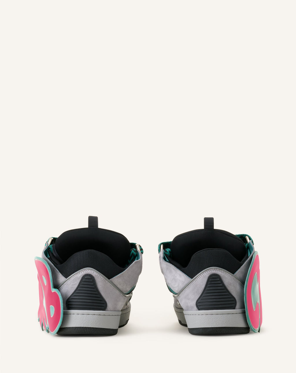 CURB PATCH  SNEAKERS IN LEATHER