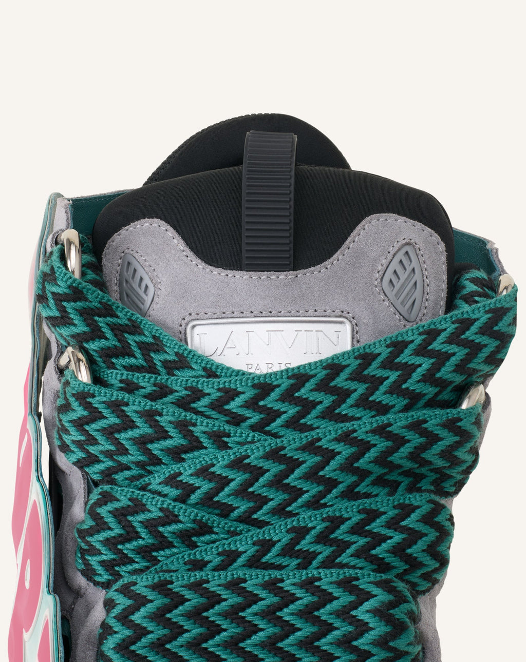 CURB PATCH  SNEAKERS IN LEATHER