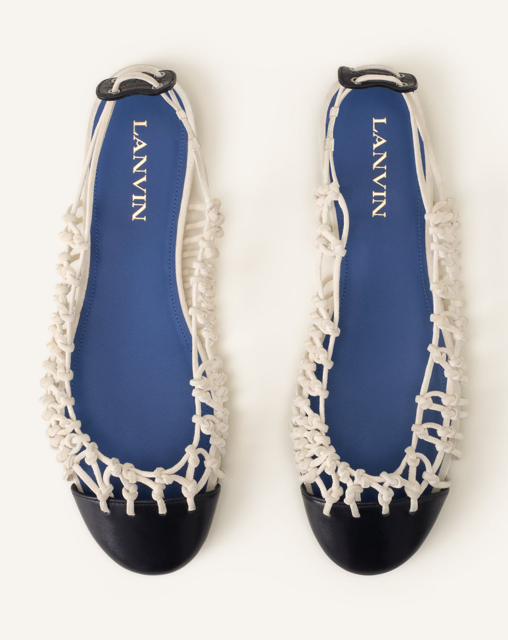 KNITLINE SLINGBACK BALLERINA IN LEATHER