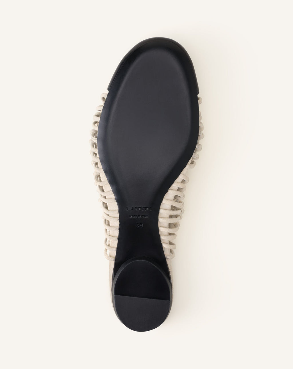 KNITLINE SLINGBACK BALLERINA IN LEATHER