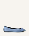 THE BOW BALLERINA FLAT IN SATIN