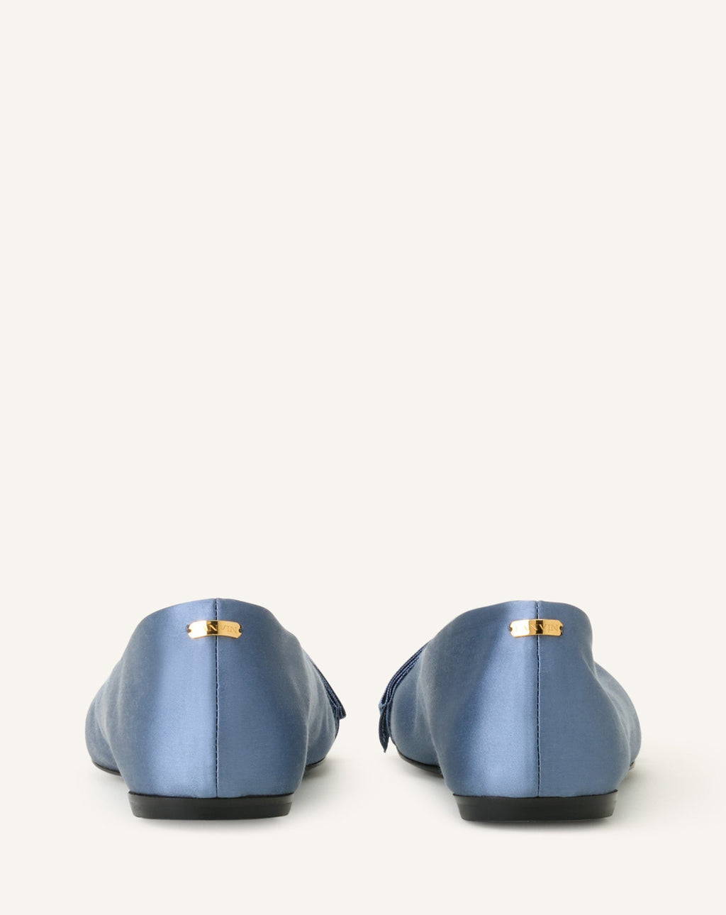 THE BOW BALLERINA FLAT IN SATIN