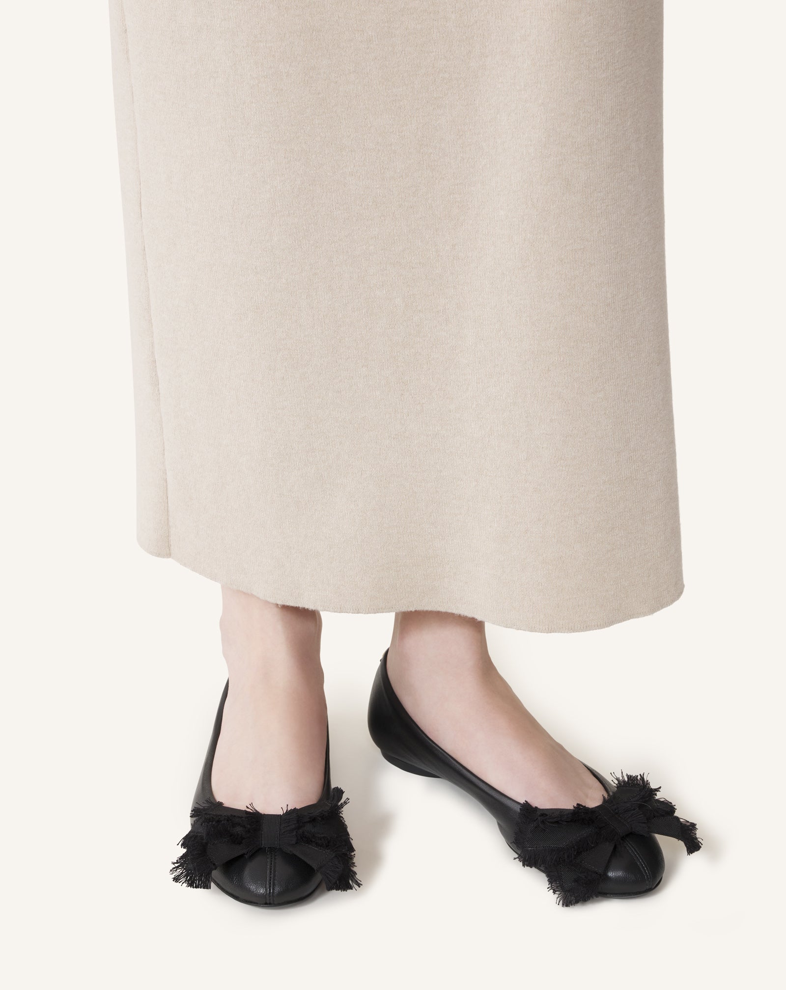 THE BOW BALLERINA FLAT