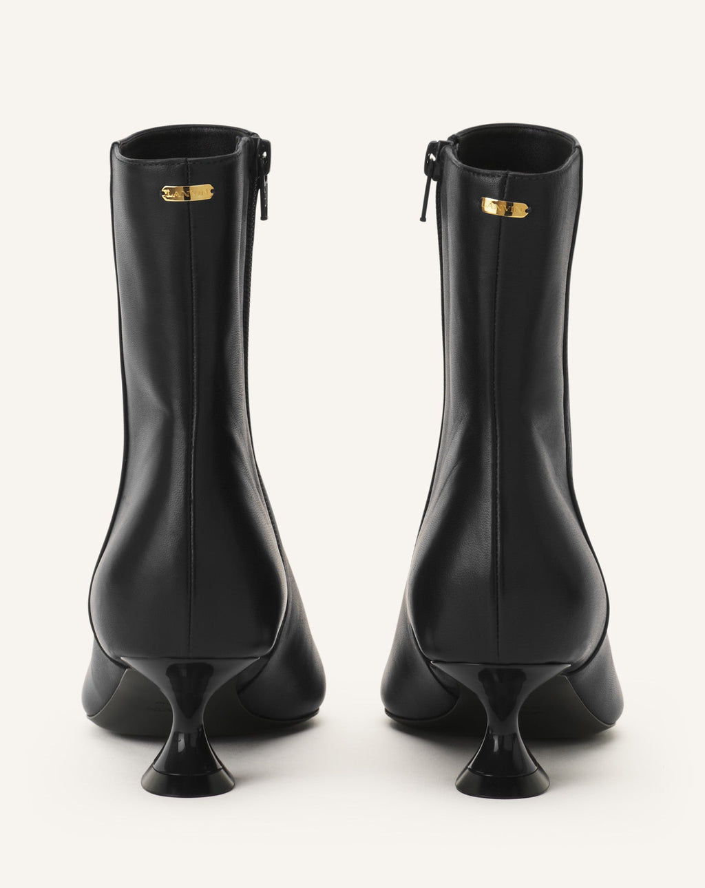 MIDNIGHT STEP ANKLE BOOT IN LEATHER
