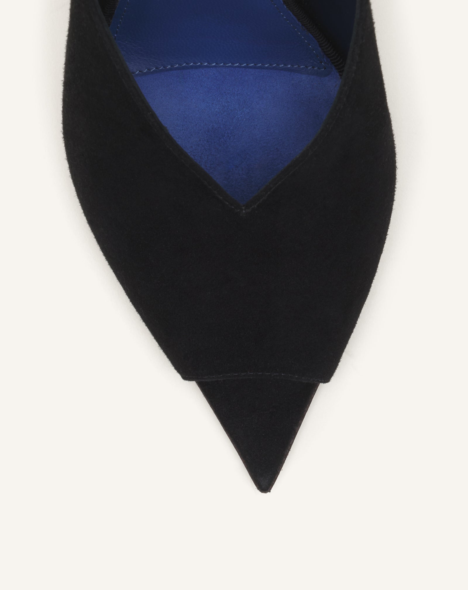 MIDNIGHT STEP MULE IN SUEDE