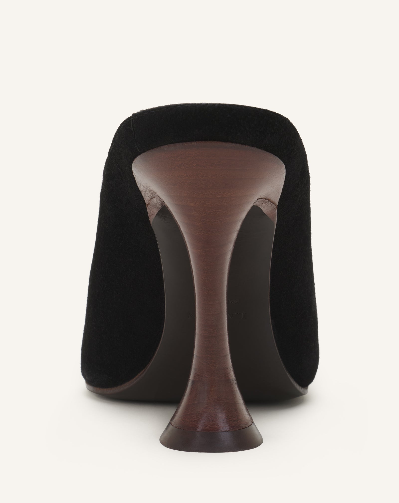 MIDNIGHT STEP MULE IN SUEDE