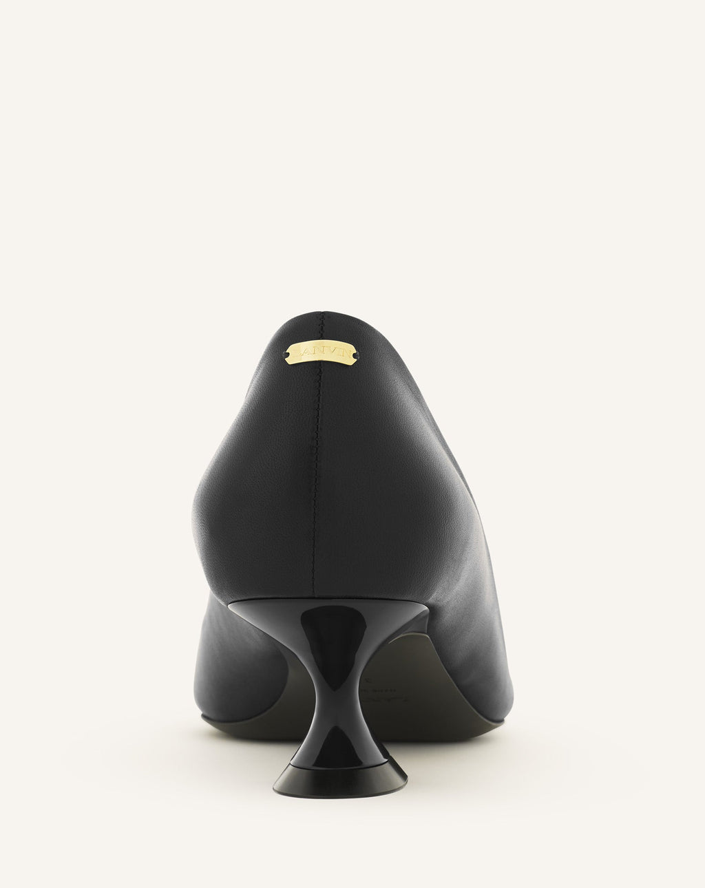 MIDNIGHT STEP PUMP IN LEATHER
