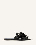 CADEAU MULE FLATS IN LEATHER
