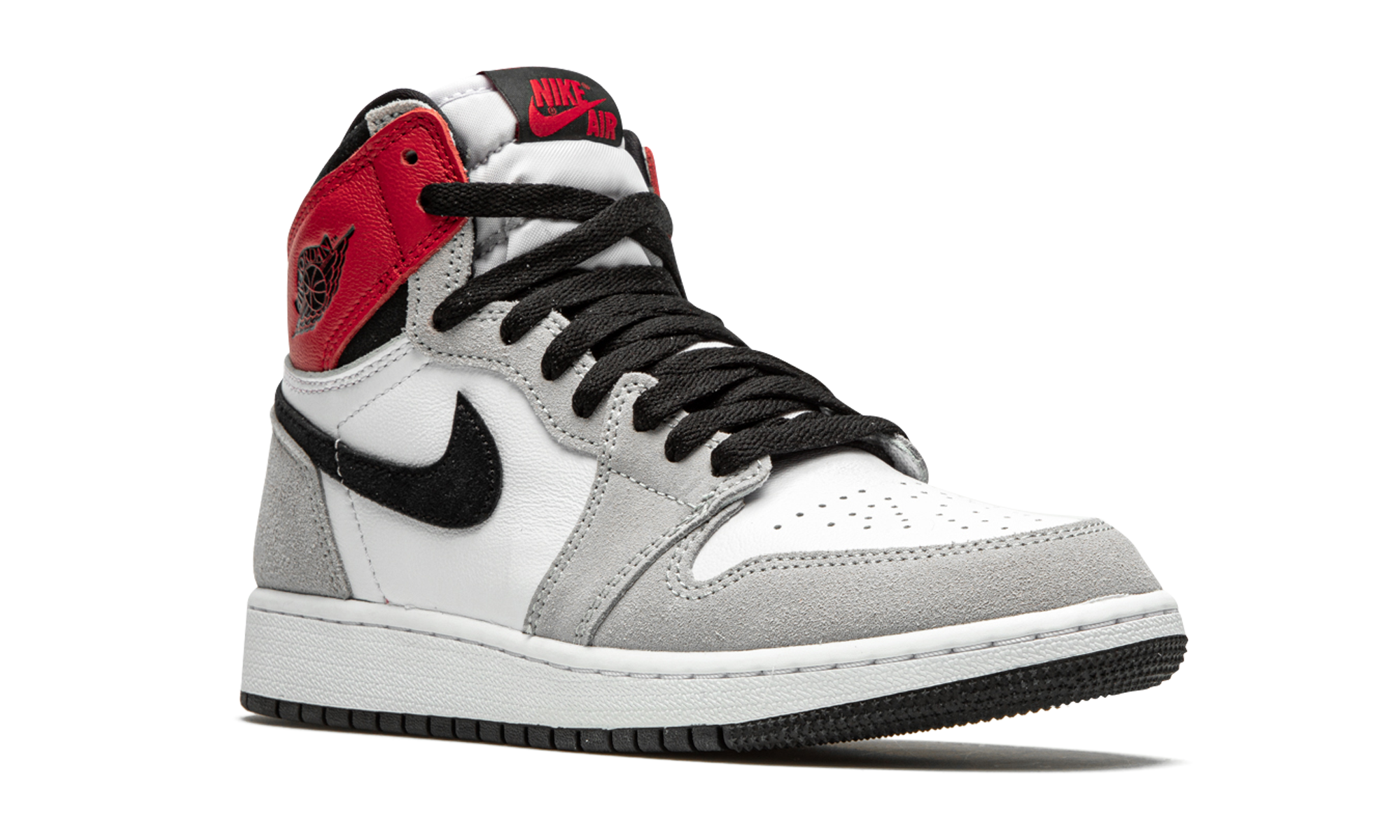 Air Jordan 1 Retro High OG GS "Light Smoke Grey" 575441 126