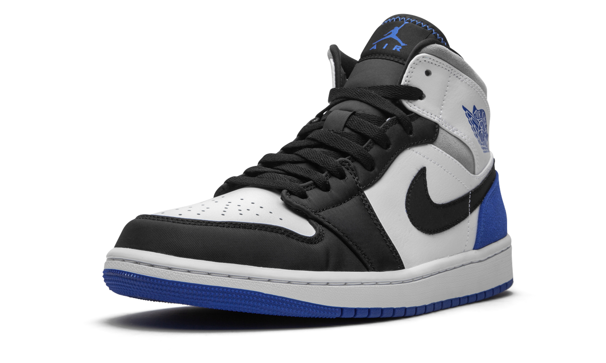 Air Jordan 1 Mid SE "Game Royal Black Toe" 852542 102