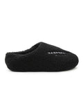 GV Gallery Stacy from the Wood Fuzzy Mules Black