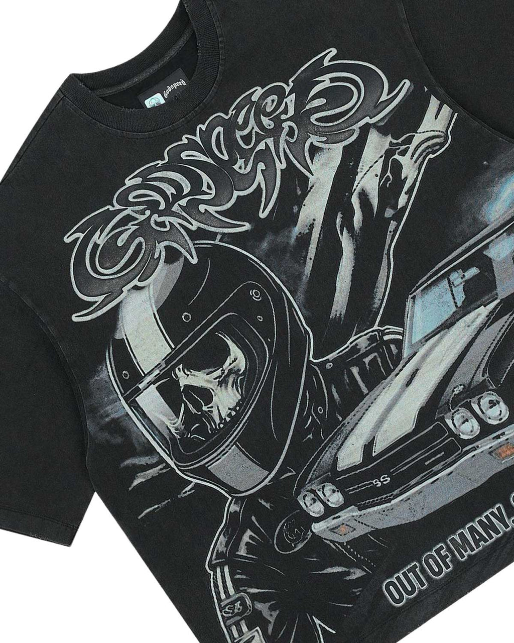 Godspeed American Muscle Tee Black Wash