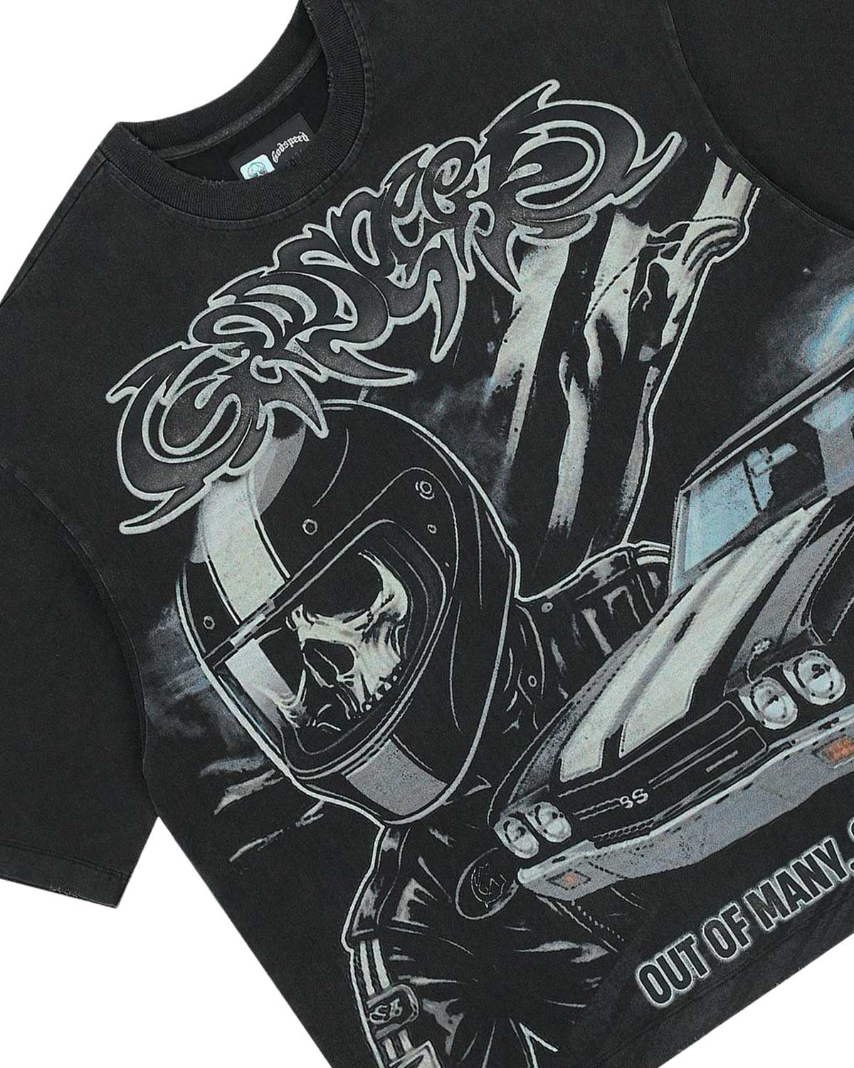 Godspeed American Muscle Tee Black Wash