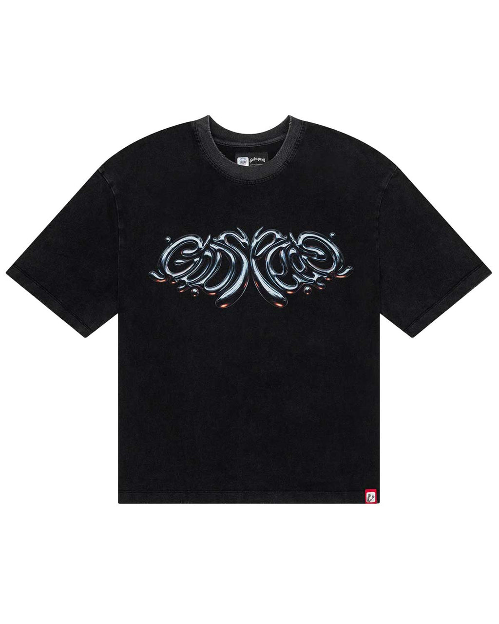 Godspeed Mercury Logo Tee Black Boom