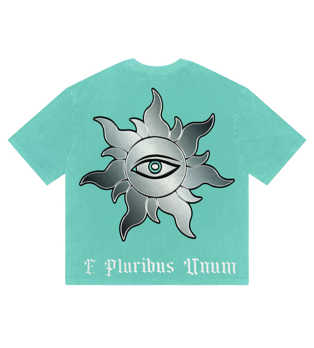 Godspeed Miami Liberty Lift Tee Teal  *Miami Exclusive*