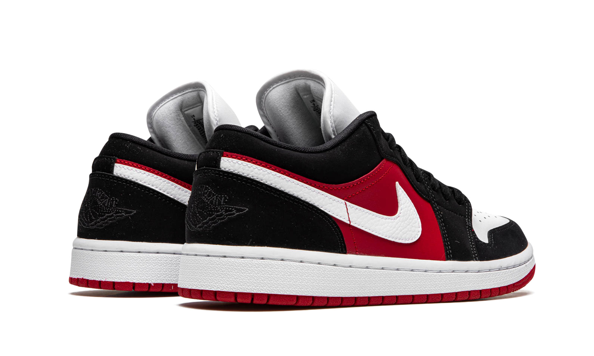 AIR JORDAN 1 LO WMNS "Black / White / Gym Red" DC0774 016