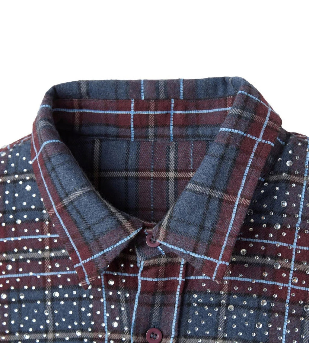 HMDD Disco Flannel Navy/Red