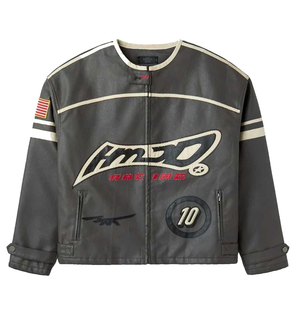 HMDD Leather Moteaux Jacket Black